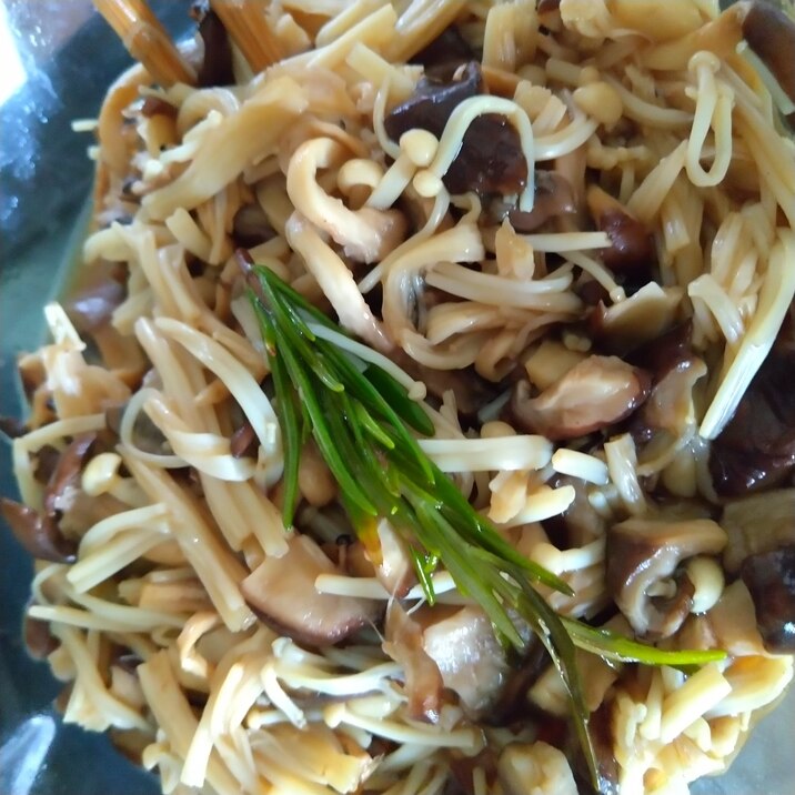 きのこのマリネ?おひたし?電子レンジ調理!